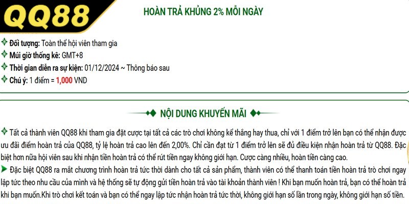 Điều kiện để được nhận hoàn trả cược thua
