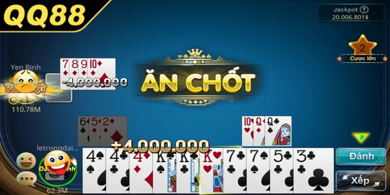 Phỏm Tá Lả một trong những trò chơi quen thuộc thu hút bet thủ