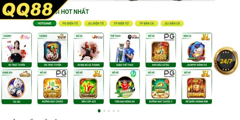 QQ88 là điểm hẹn giải trí trực tuyến lý tưởng nhất hiện nay