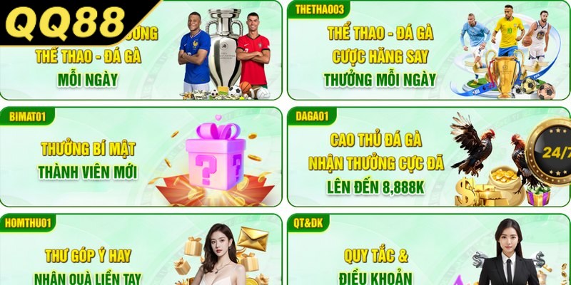 Lưu ý những quy định khi tham gia ưu đãi thưởng nạp lại tại QQ88
